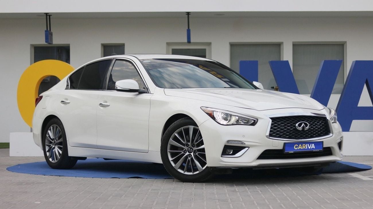Infiniti Q50 LUXE | Agency Warranty | Full Service History | Zero Downpayment Support