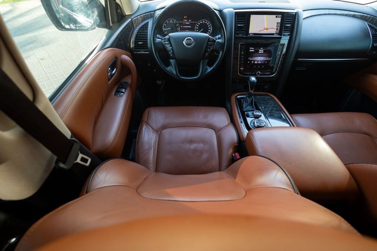 نيسان باترول LE Titanium 5.6L Nissan Patrol LE Titanium 2020 GCC under Warranty with Flexible Down-Payment.