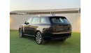 Land Rover Range Rover SV GCC SPEC UNDER WARRANTY AND SERVICE CONTRACT