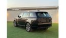 Land Rover Range Rover GCC SPEC UNDER WARRANTY AND SERVICE CONTRACT