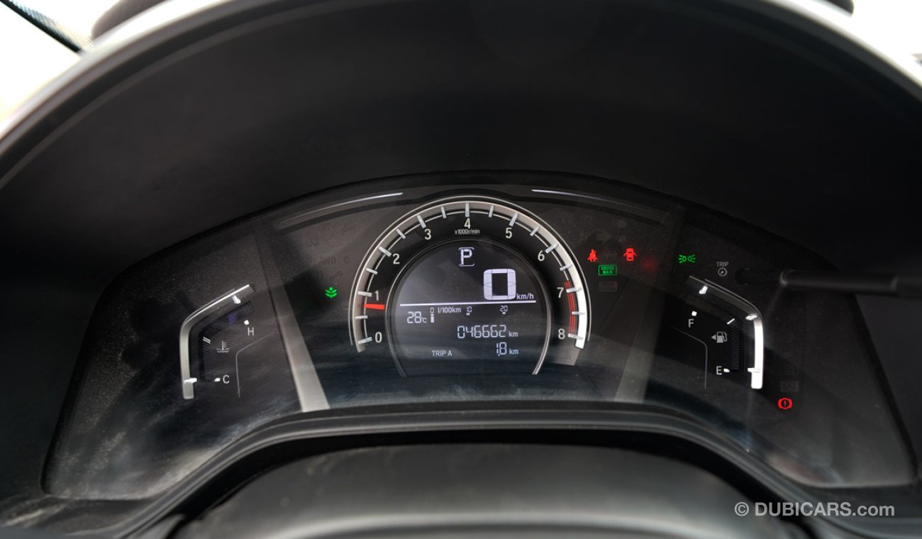 Honda CRV CERTIFIED VEHICLE WITH DELIVERY OPTION;CRV(GCC SPECS)FOR SALE WITH DEALER WARRANTY(CODE : 00820)