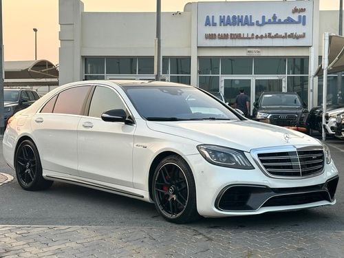 مرسيدس بنز S 63 AMG Mercedes S563 AMG_ 2018_ Gulf _in excellent condition_ no problems