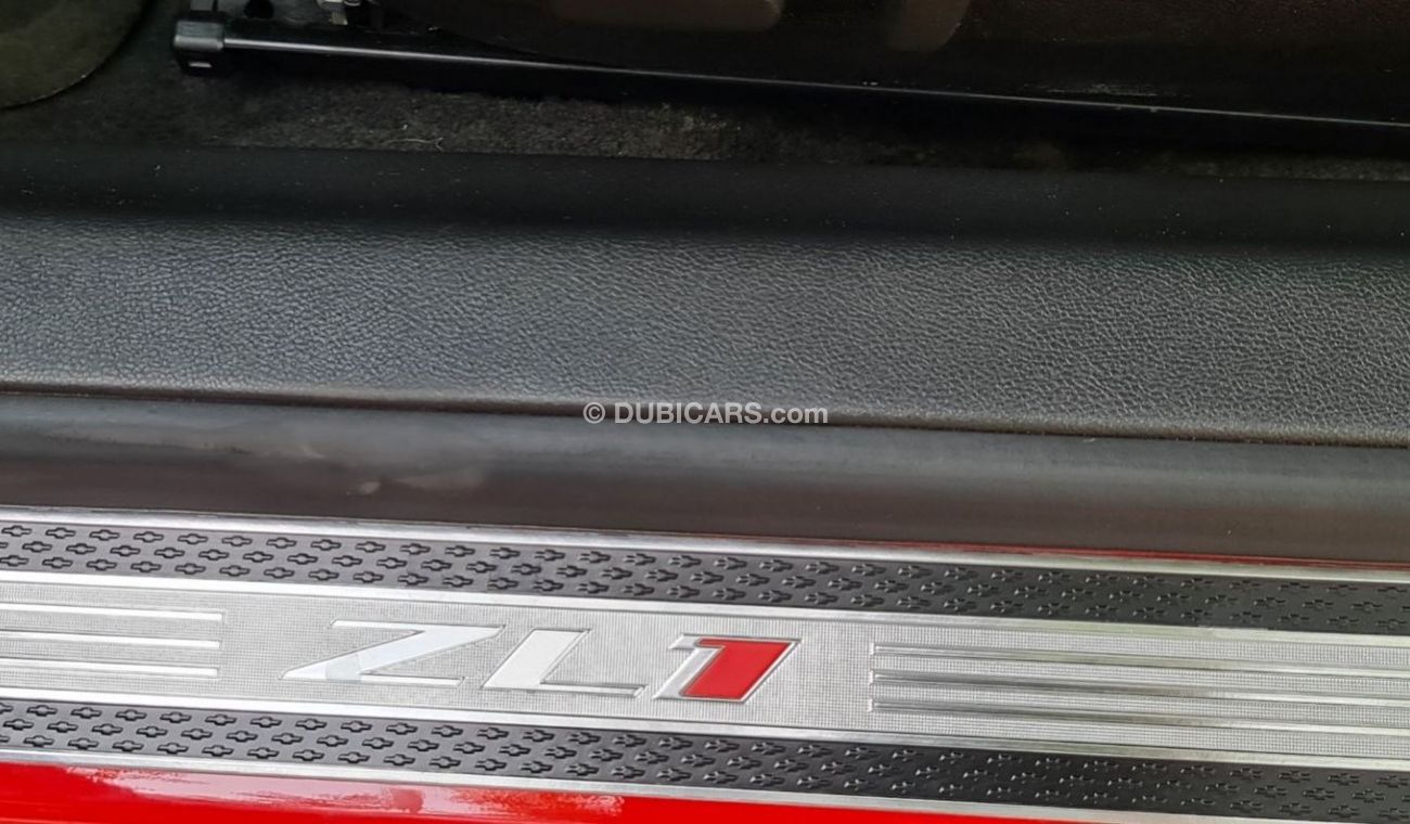 Chevrolet Camaro ZL1 6.2L V8 Partial Service History GCC Manual Transmission