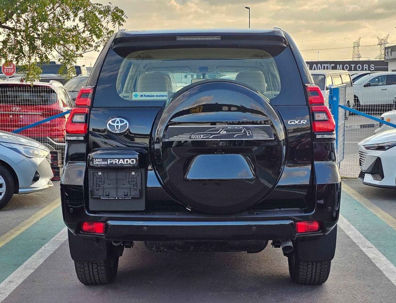 تويوتا برادو GXR / 4.0L PETROL / SUNROOF / COOL BOX / DVD+CAMERA / AUTO AC / (CODE # PSR40GXRU)