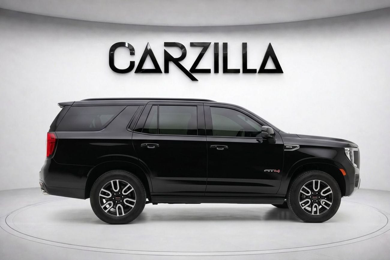 جي أم سي يوكون AT4 GMC Yukon 2023 l Black l GCC Specs l AED 3,427 / Monthly