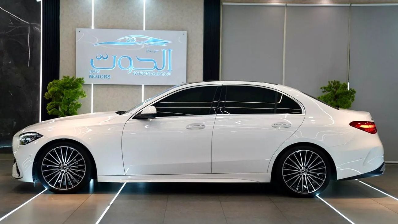 مرسيدس بنز C 200 AMG ELITE MERCEDES C200 || SERVICE CONTRACT || TOP RANGE || GCC || LUXURY || ACCIDENTS FREE || F.S.H