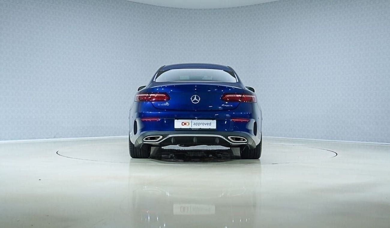 مرسيدس بنز E450 كوبيه Special Offer | AED 4,170 PM | Up to 3 Years Warranty Unlimited | E450 AMG Line