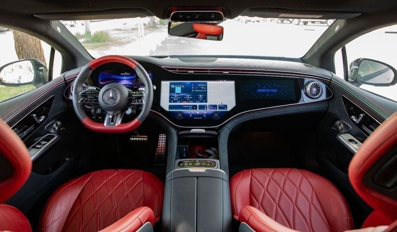 مرسيدس بنز EQE 43 AMG Electric Motors AWD | Night Package | 2023 | For Local Registration +10%