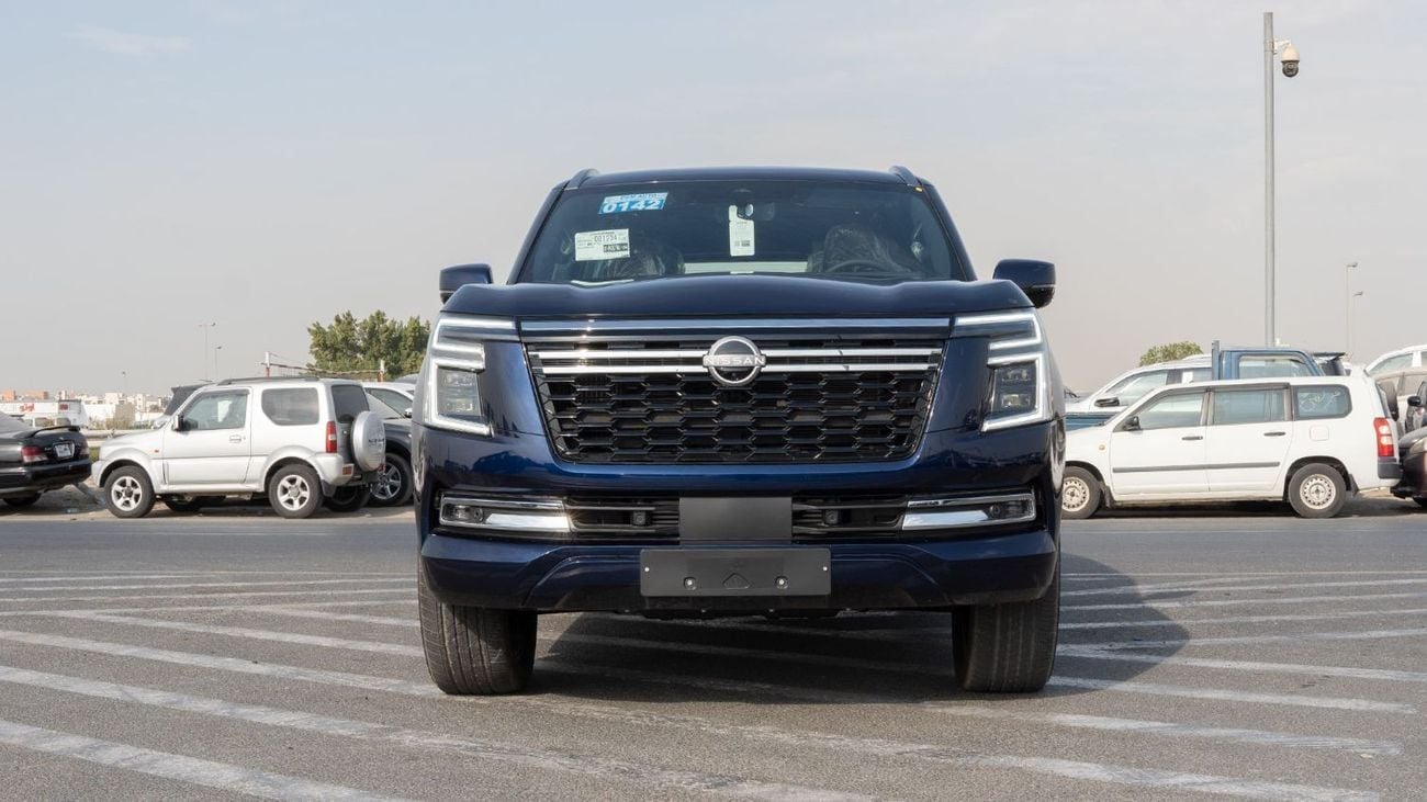 نيسان باترول LE PLATINUM CITY 2026 Nissan Patrol LE Platinum 3.5L AT Petrol TT (Blue-Tan) (Export Only)