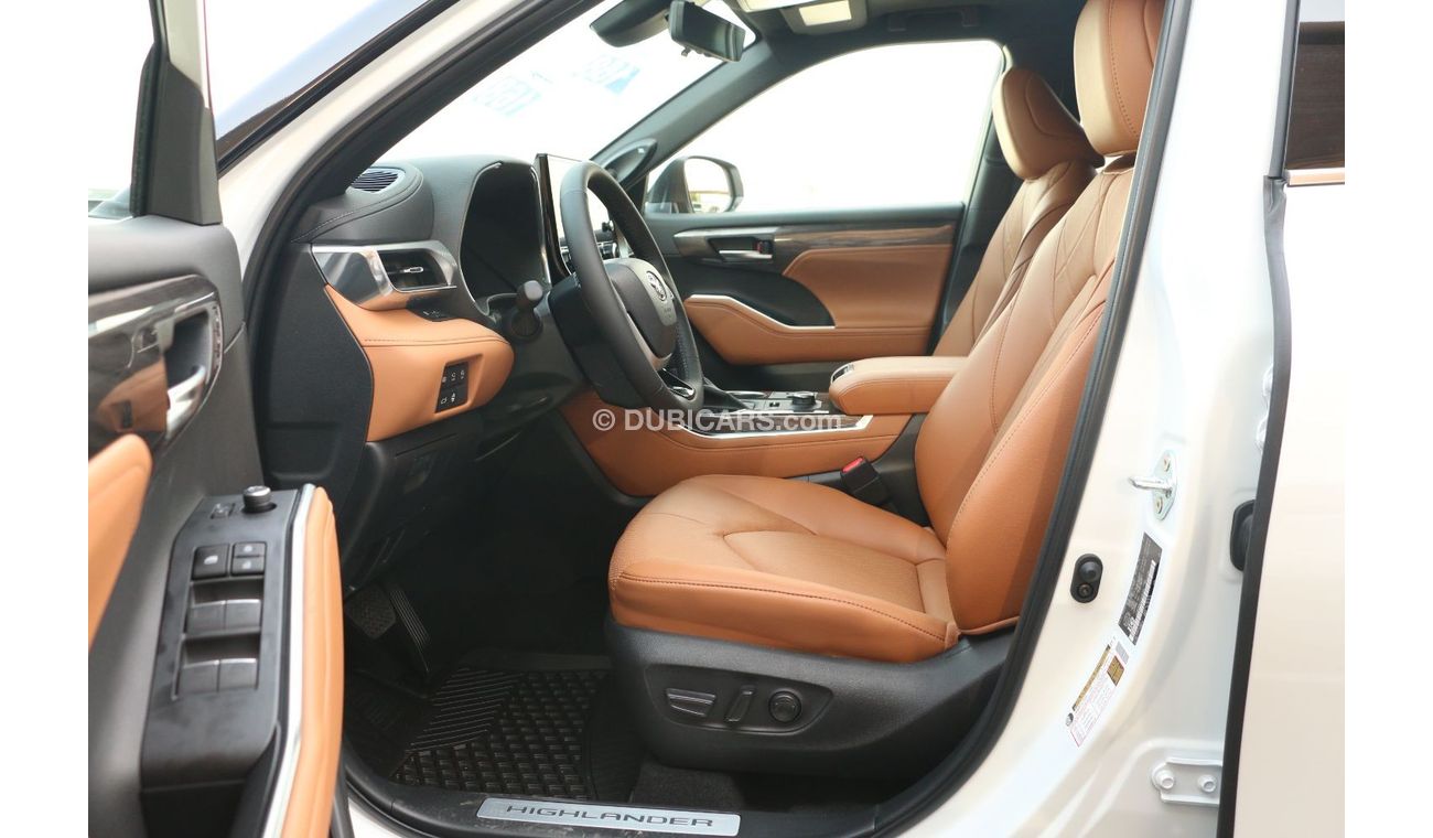 Toyota Highlander 2.4L Turbo Platinum 2023 model available for export