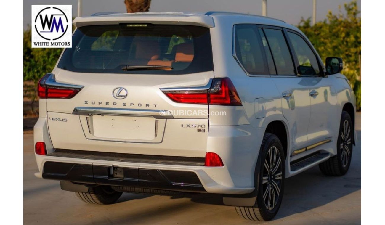 Lexus LX 570 LEXUS LX 570 SUPER SPORT MY 2020 WITH DIAMOND SEATS GCC SPEC