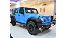 Jeep Wrangler ORIGINAL PAINT ( صبغ وكاله ) TRAIL RATED! Jeep Wrangler JK Unlimited Sport 2018 Model! GCC