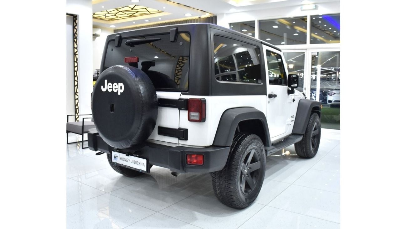 Jeep Wrangler EXCELLENT DEAL for our Jeep Wrangler Sport ( 2014 Model ) in White Color GCC Specs