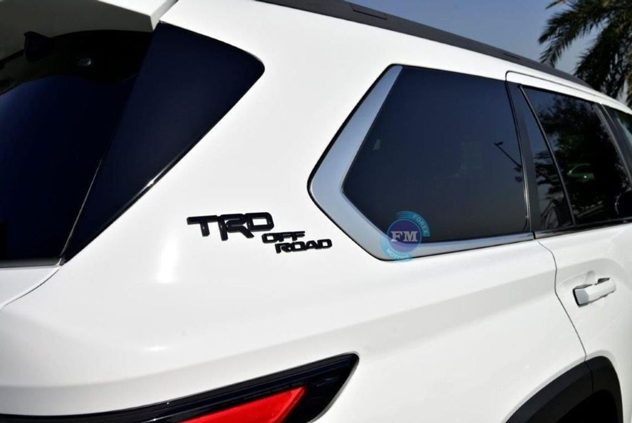 تويوتا سيكويا TRD Off Road Hybrid V6 3.4L 4WD 8 Seat Automatic