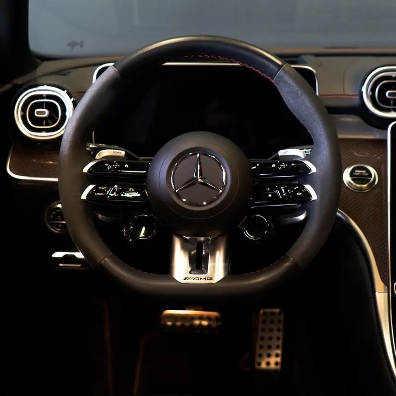 مرسيدس بنز C 63S AMG 8,049 pm • 0% Downpayment • AMG C63s E-Performance F1 Edition • Agency Warranty and Service Pack