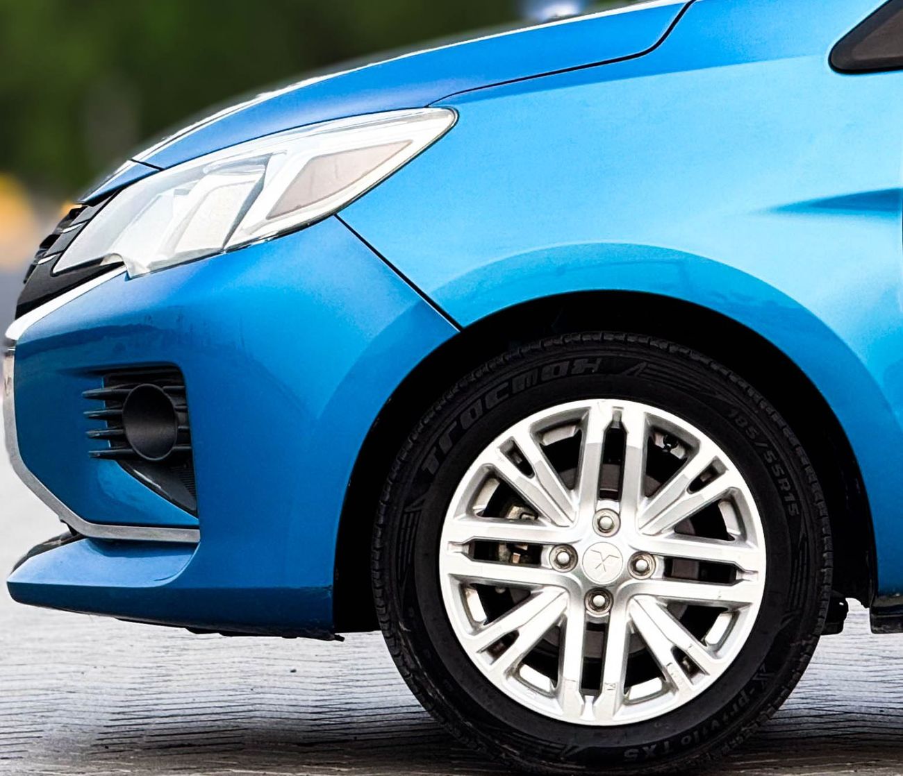 Mitsubishi Attrage Mitsubishi attrage 2022 GCC  accident-free in excellent condition 376 P.M