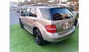 مرسيدس بنز ML 500 وارد موديل 2006 لون ذهبى رقم واحد فتحة جلد رنجات بحالة ممتازة لاتحتاج لأى مصاريف