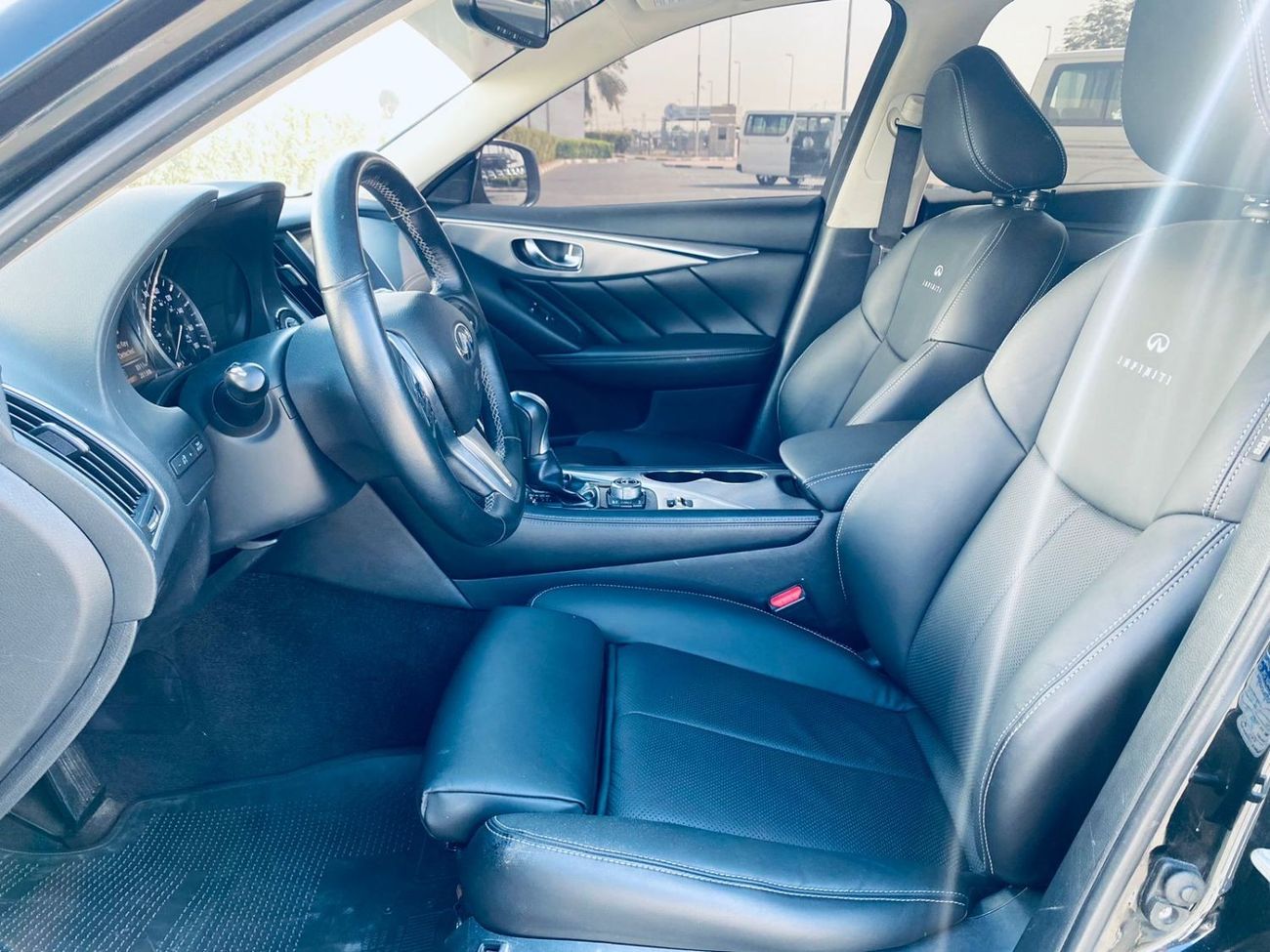 Infiniti Q50 Luxe INFINITI Q50 2019 WITH ONLY 9K KM IN BEAUTIFUL CONDITION FOR 69K AED