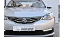 MG 360 LUXURY 1.5L 2018 GCC DEALER WARRANTY