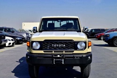 تويوتا لاند كروزر بيك آب 2025 TOYOTA LAND CRUISER 79 SINGLE CAB PICKUP DLX V6 4.0L PETROL 4WD AT