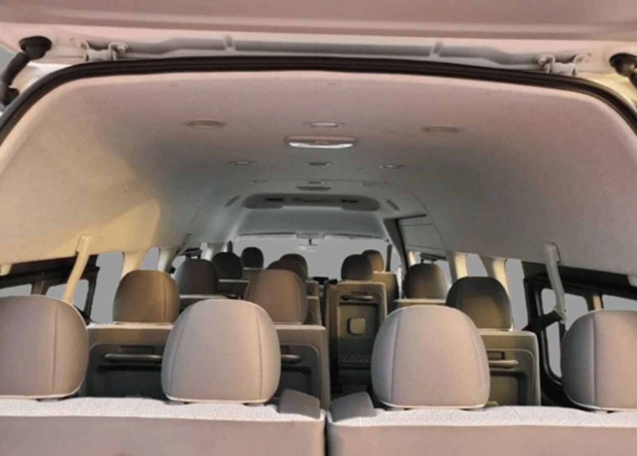 Toyota Hiace ECT0142 - 2025 Toyota Hiace High Roof Passenger Van Old Shape - 2.5L Diesel Manual -16 Seats,4 Doors