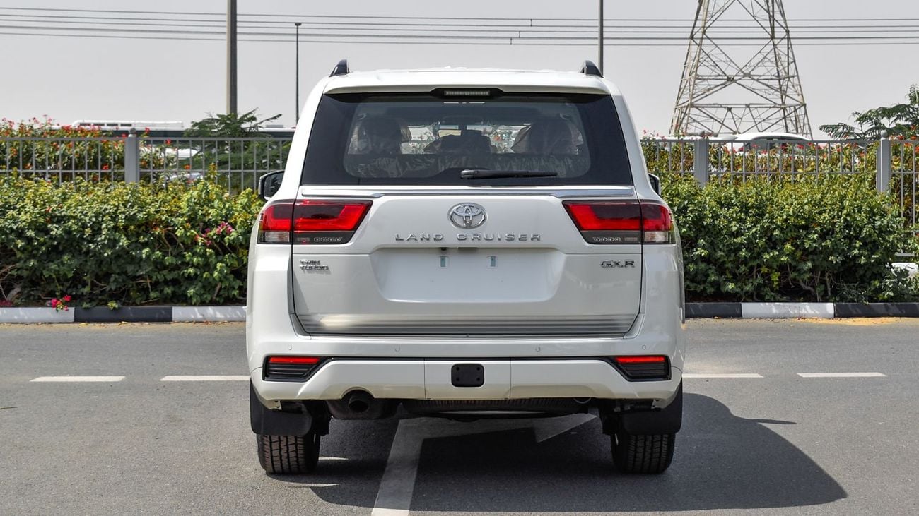 تويوتا لاند كروزر ECT0071 - Toyota Land Cruiser 300 GXR - 3.5L Petrol - White/Black