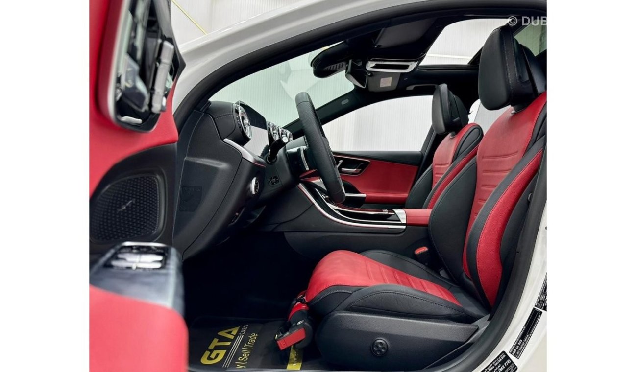 مرسيدس بنز C 200 2023 Mercedes-Benz C200 AMG Premium Plus, Mercedes Warranty 2028, Mercedes Service History, GCC