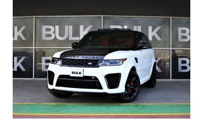 لاند روفر رانج روفر سبورت أس في آر Range Rover Sport SVR-2021 MY-Full Carbon-Original Paint-AED 5,893 Monthly 0% DP