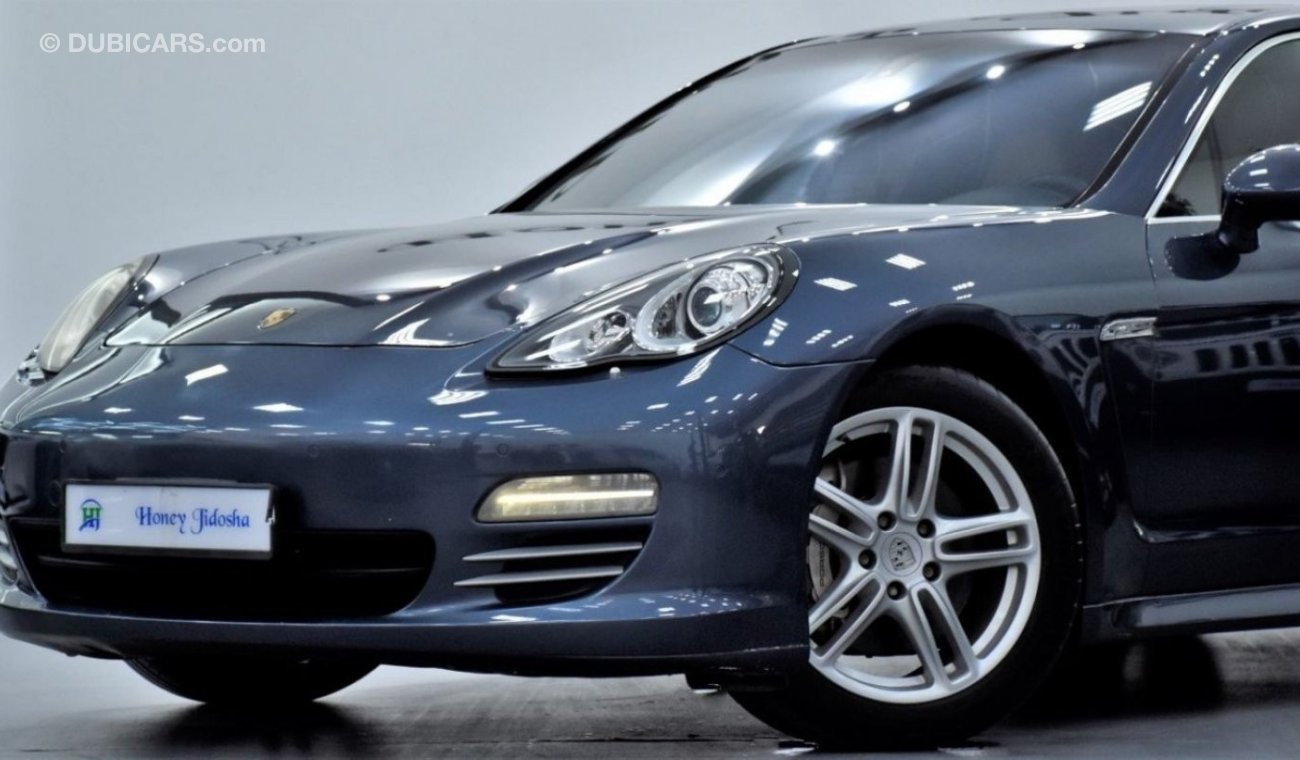 Porsche Panamera EXCELLENT DEAL for our Porsche Panamera 4S ( 2010 Model ) in Blue Color GCC Specs