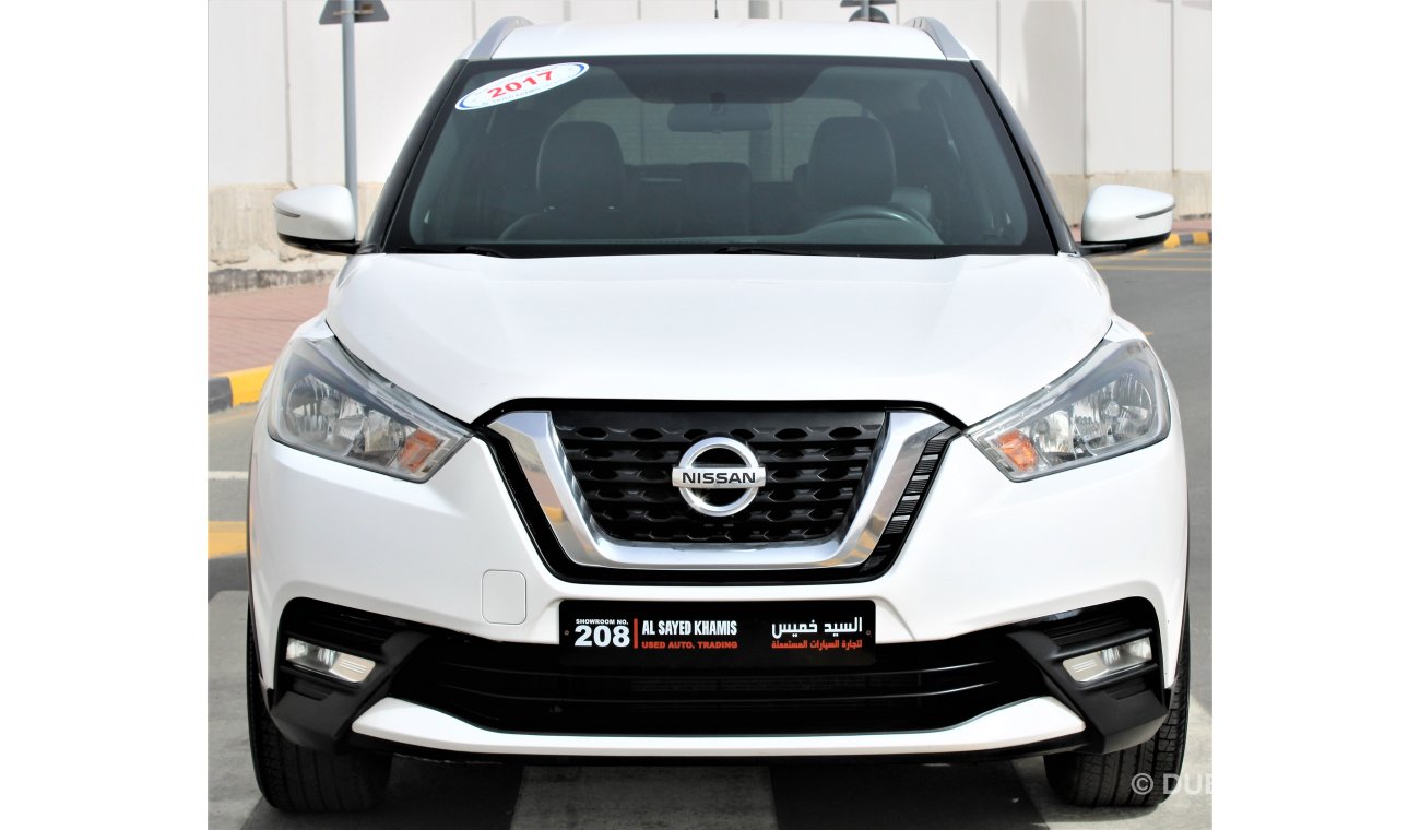Nissan Kicks Nissan Kicks 2017 GCC in excellent condition No.1 without accidents, very clean from inside and outs
