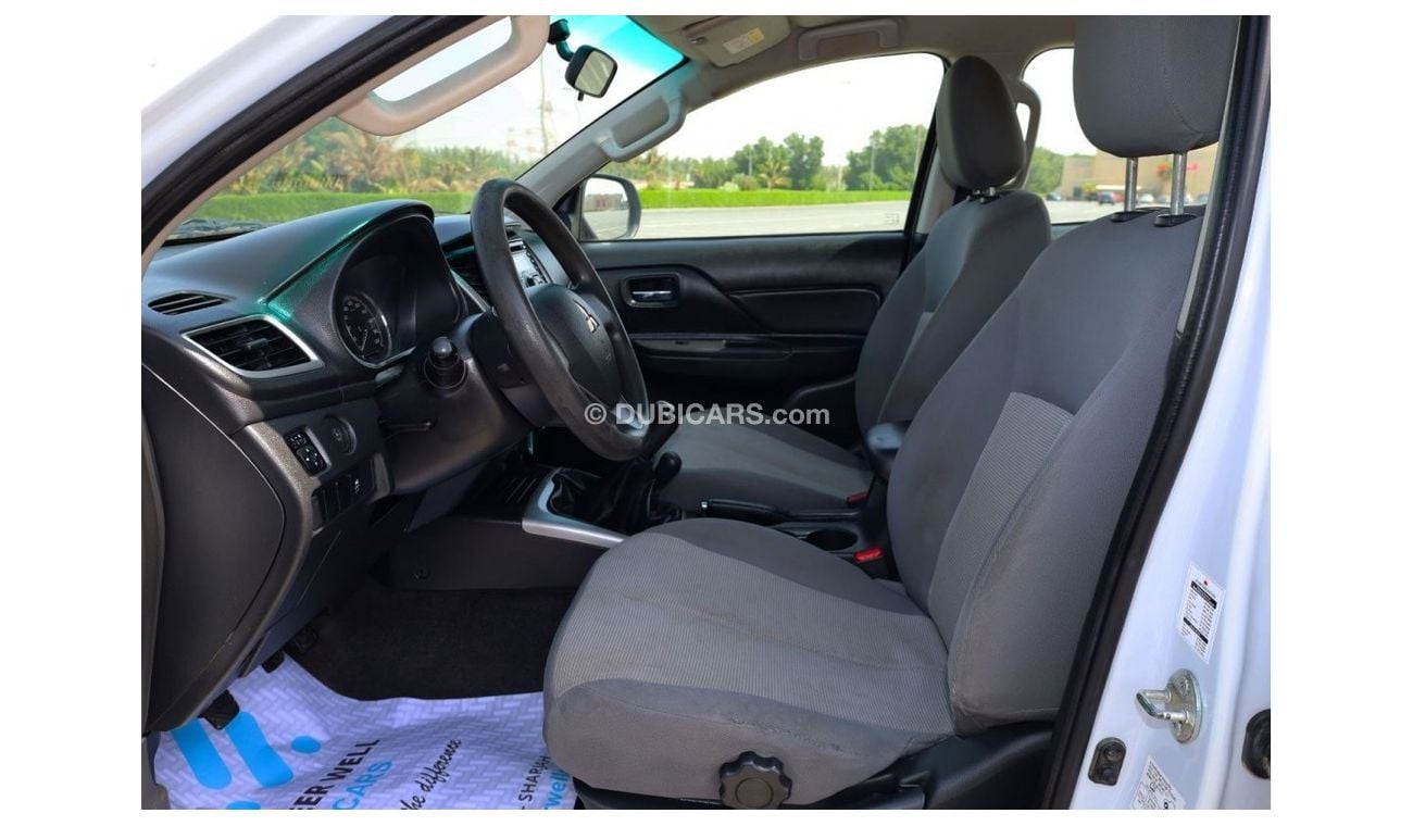 Mitsubishi L200 Double Cab 2.4L | M/T | Petrol Engine | GCC Specs | Like New Condition