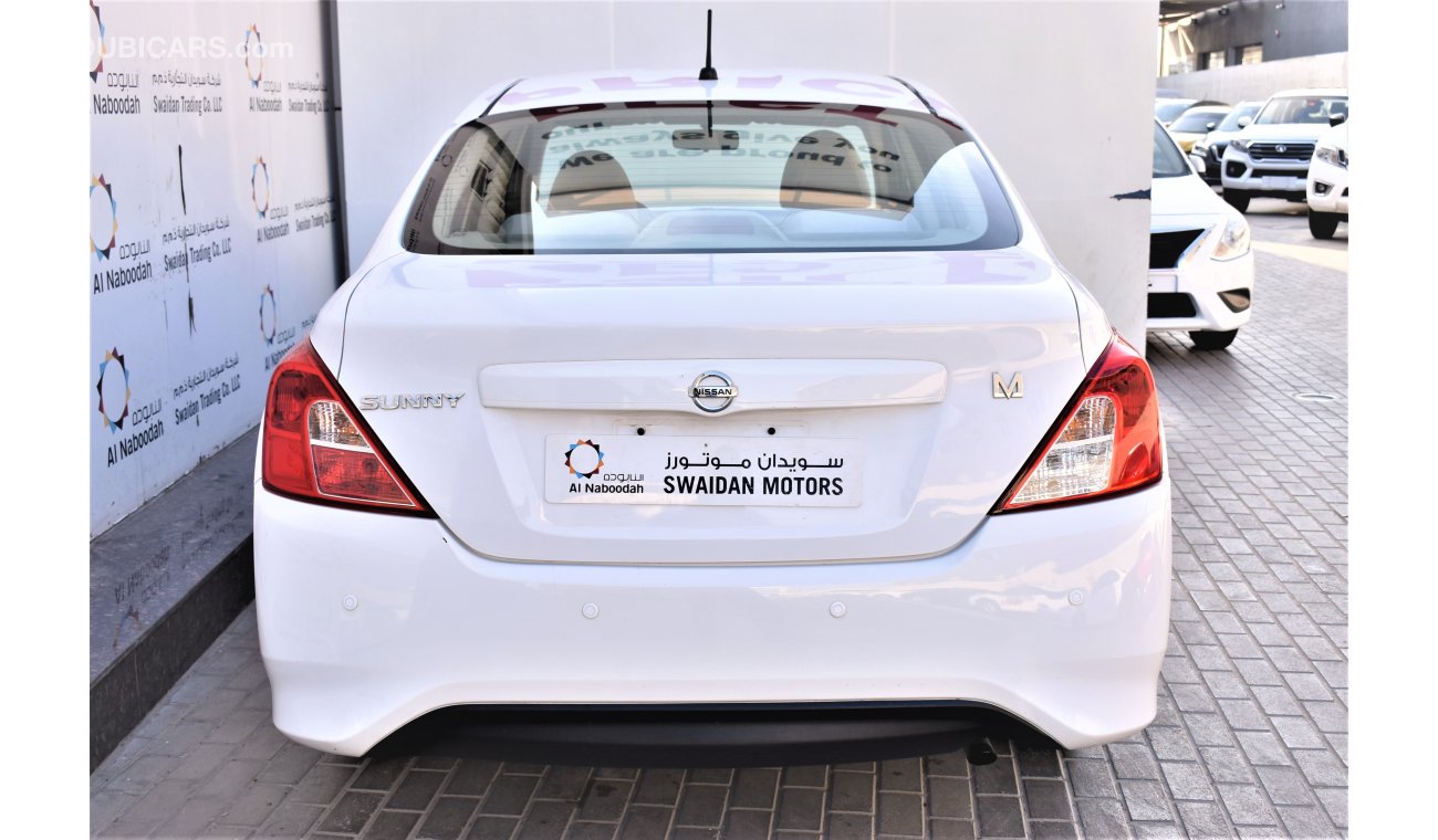 Nissan Sunny AED 586 PM | 1.5L S GCC DEALER WARRANTY