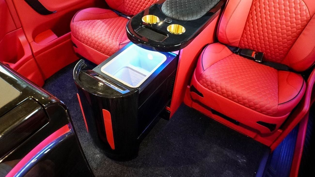 Mercedes-Benz V 300 2026 “LA CERISE” - Handcrafted by ROYAL CUSTOMS in Dubai (5 Year Warranty)