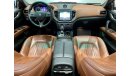 Maserati Ghibli 2015 Maserati Ghibli, Full Service History, Warranty, GCC