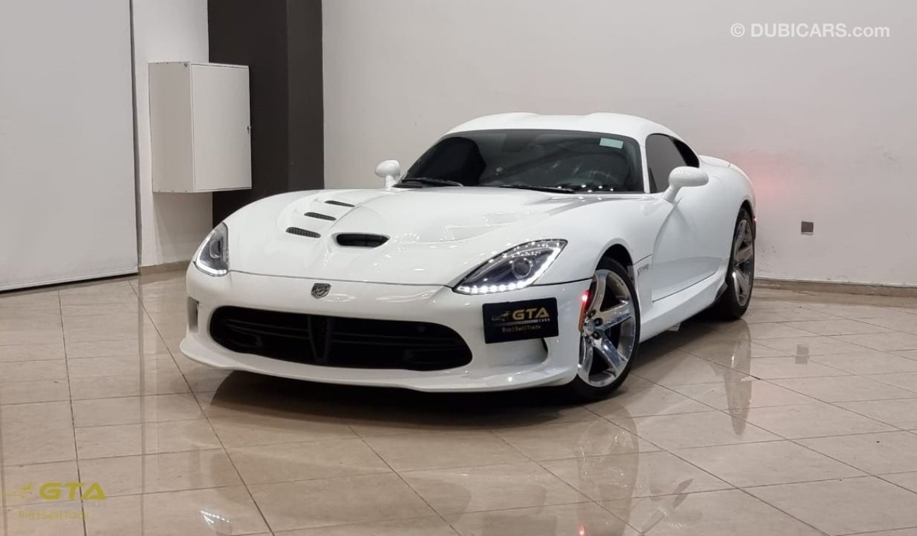 دودج فايبر 2017 Dodge Viper Luxury Sport 8.4L V-10, Warranty, Service Contract Dodge, GCC