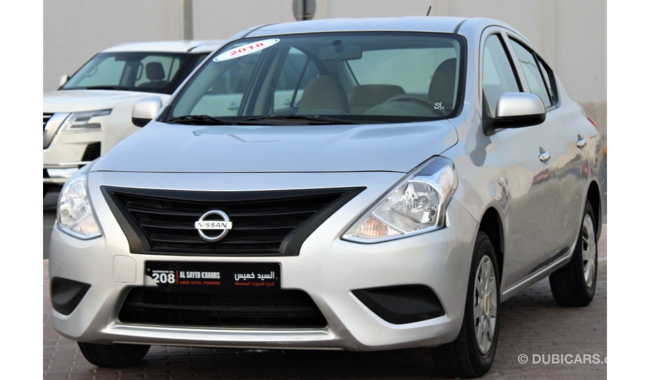 Nissan Sunny Nissan Sunny 2018 GCC in excellent condition without accidents, very clean from inside and outside