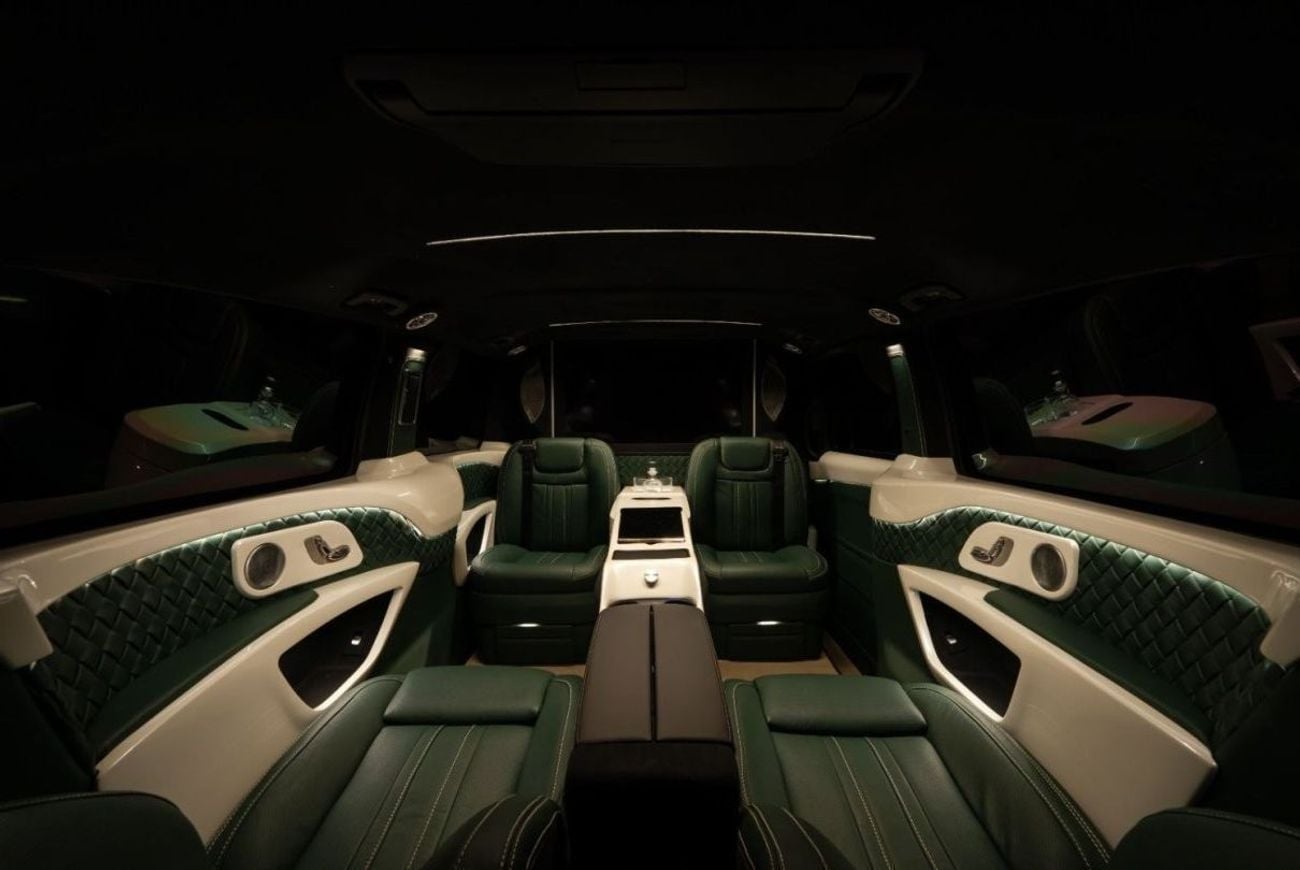 Mercedes Benz V300 AVANTGARDE ERTEX LUXURY CAR DESIGN CO. BOTTEGA DEEP GREEN