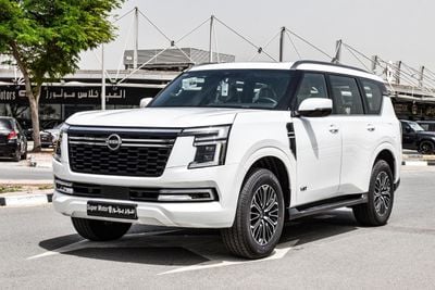 نيسان باترول 3.5L V6 Turbo LE Titanium | GCC | Al Rusomani Warranty