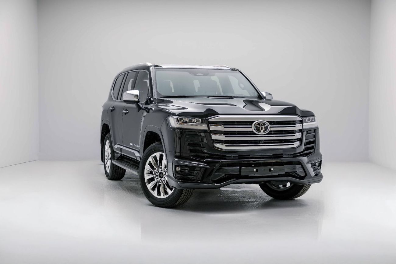 تويوتا لاند كروزر VXR 3.3L - Attitude Black Inside Black & Dark Red | Export Only