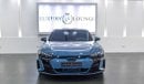 أودي إي ترون جي تي AUDI RS E-TRON GT 2023 GCC. LOW MILEAGE. IN EXCELLENT CONDITION