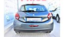 Peugeot 208 1.6L ACTIVE 2016 GCC SPECS DEALER WARRANTY