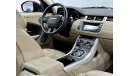 Land Rover Range Rover Evoque 2016 Range Rover Evoque SE Plus, Warranty, Full Range Rover Service History, Low Kms, GCC