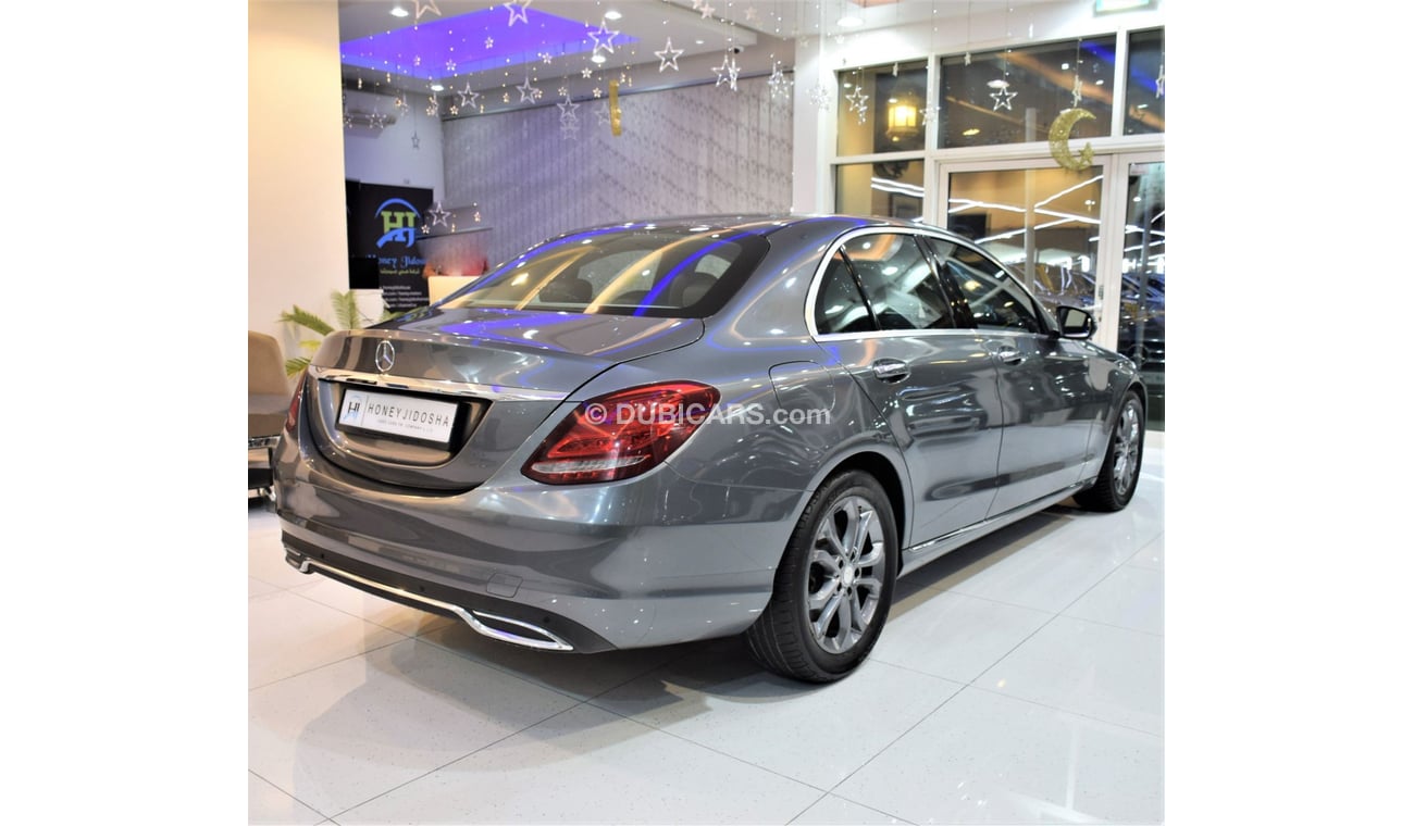 Mercedes-Benz C 180 1.6L Mercedes Benz C180 ( 2017 Model! ) in Grey Color! GCC Specs