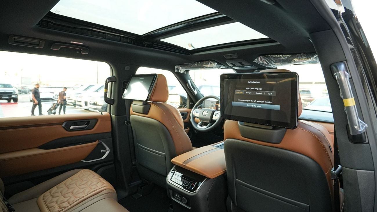 Nissan Patrol 3.5TT Twin-Turbo Platinum Black and Tan 2026 MY EXPORT PRICE