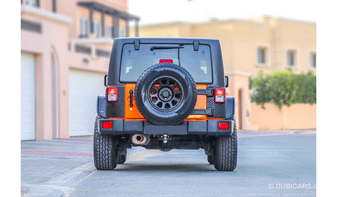 Jeep Wrangler Sport AED 975 P.M with 0% DownPayment