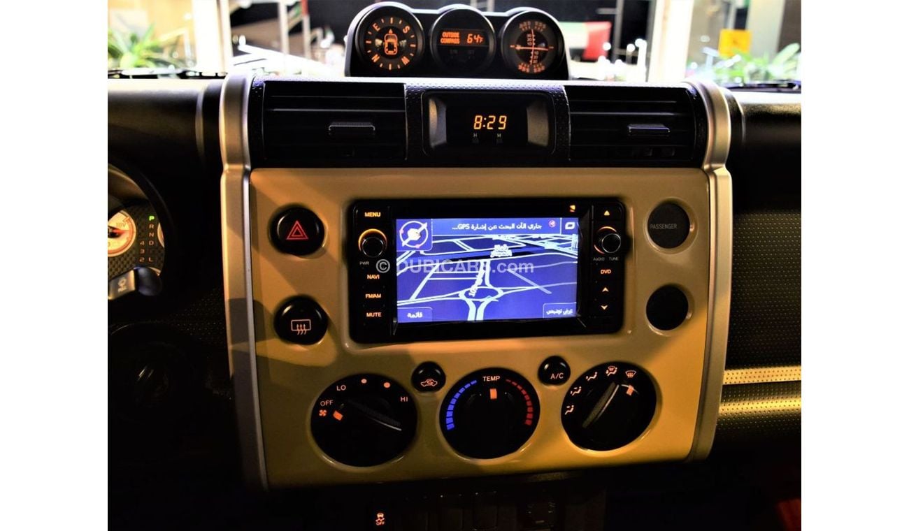 Toyota FJ Cruiser AMAZING Toyota FJ Cruiser GXR 2017 Model!! in Tan Color! GCC Specs
