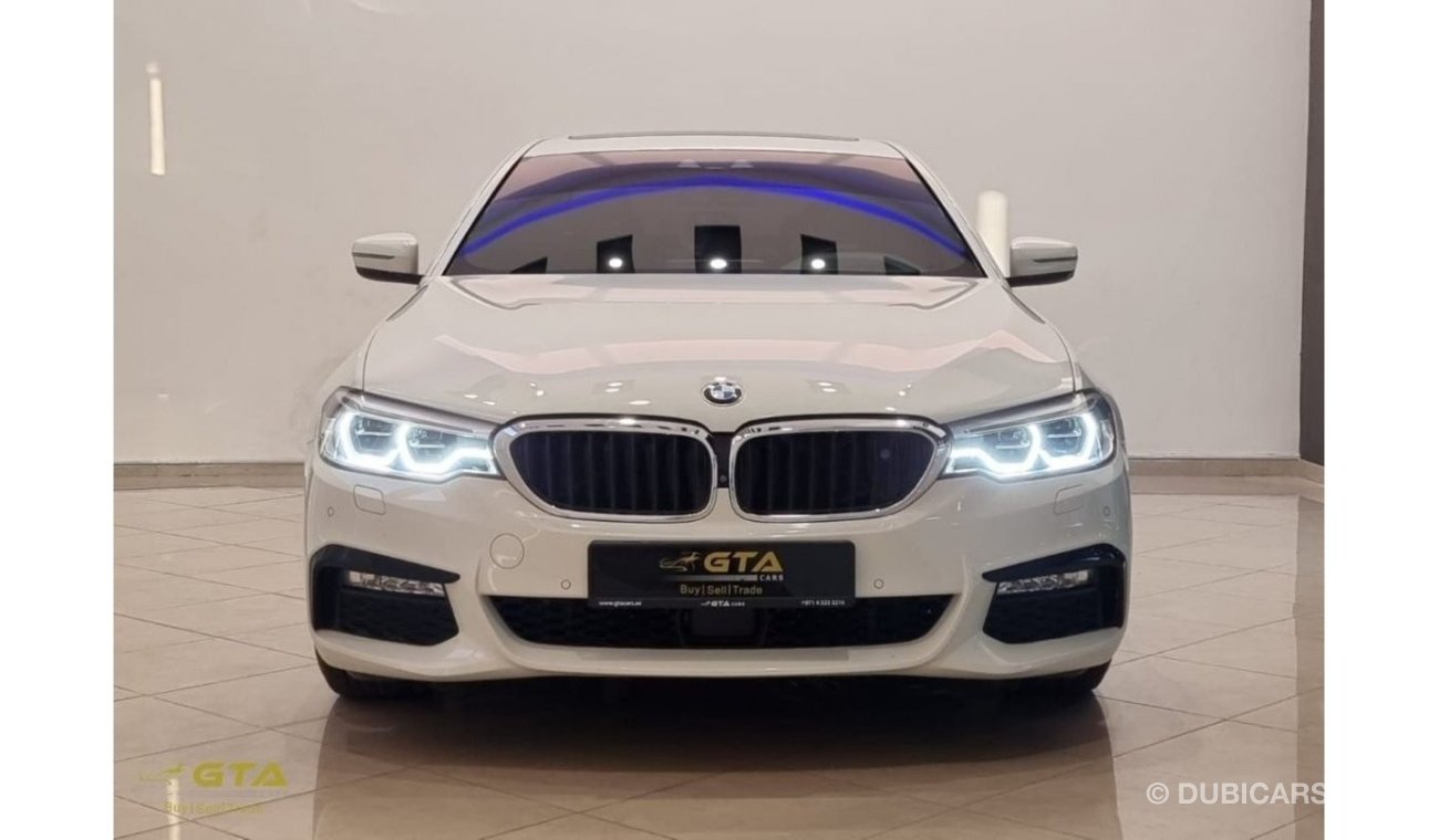 بي أم دبليو 530 2018 BMW 530i M Sport, October 2024 BMW Warranty + Service Contract, Fully Loaded, GCC