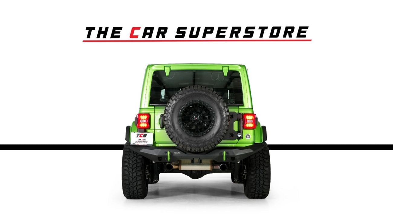 Jeep Wrangler Unlimited SPORT-Full Option-Main Dealer Warranty and Service Contract-GCC Specification