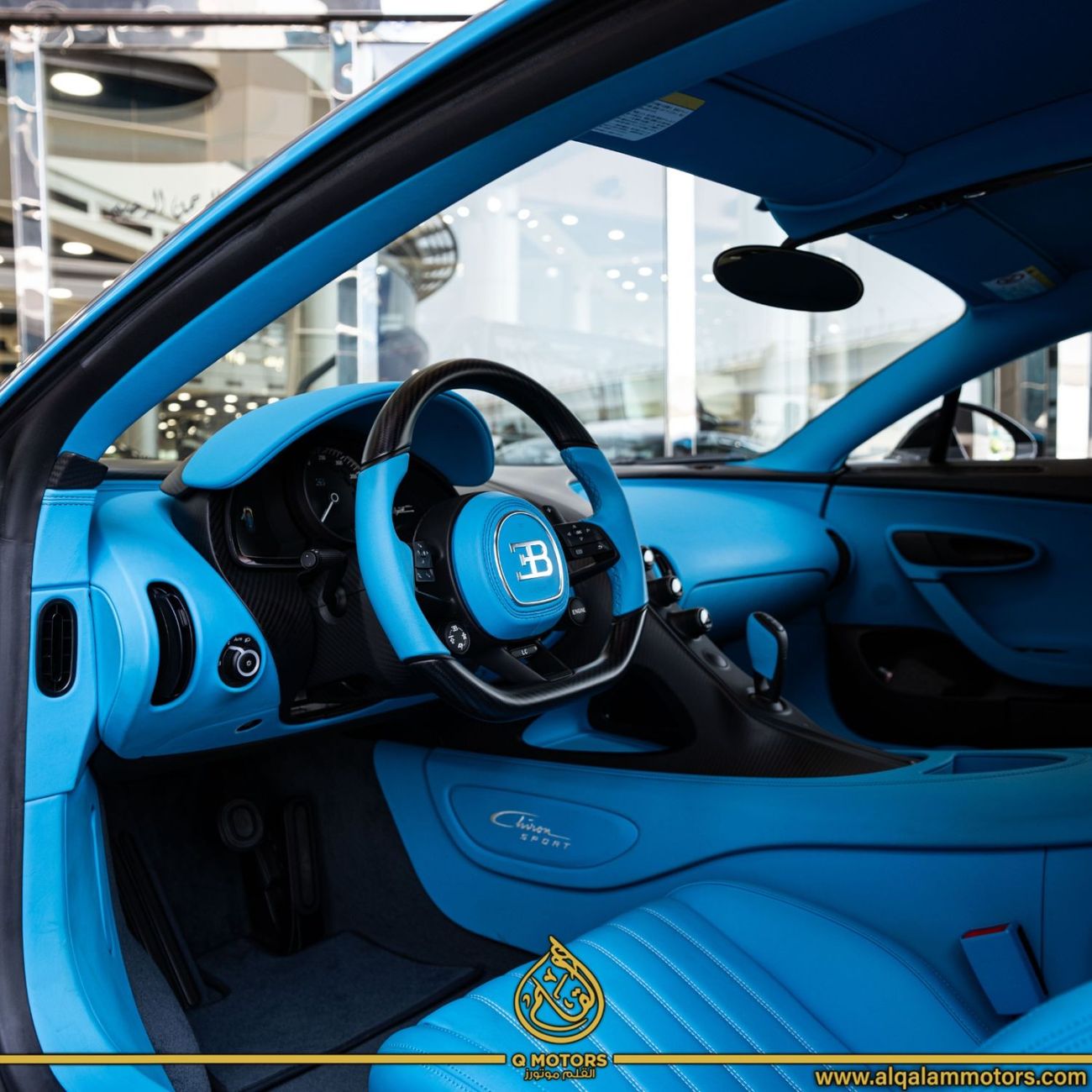 بوغاتي شيرون 2019 BUGATTI CHIRON SPORT ( 110 Anniversary Edition) (1000KM) ( 4 years Warranty+Service Contract)