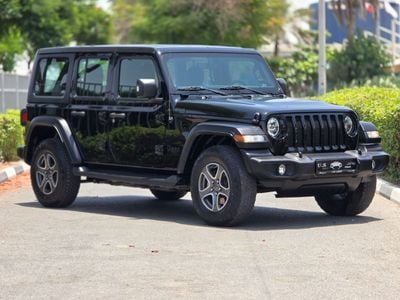 Jeep Wrangler Unlimited SPORT UNLIMITED PLUS 2023 GCC LOW MILEAGE WITH AGENCY WARRANTY IN MINT CONDITION